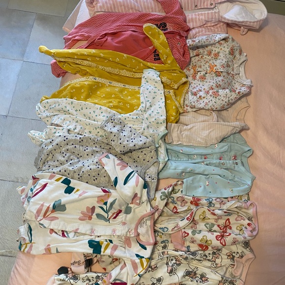 Set of 12 onesies size 9mo, all longsleeve - Picture 2 of 3